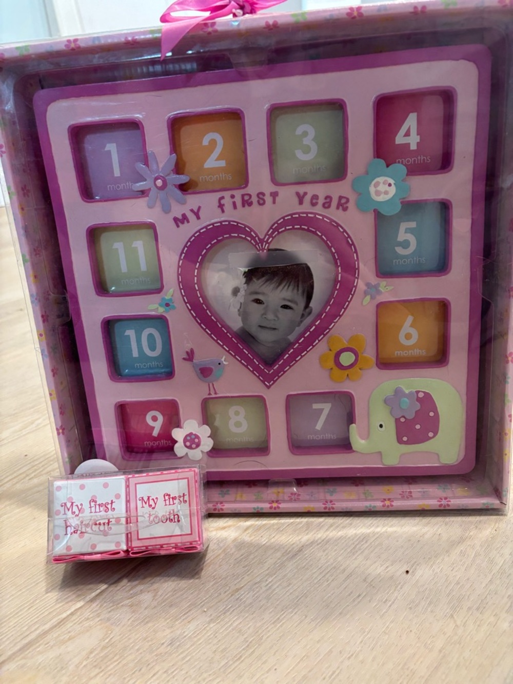 My first year baby frame